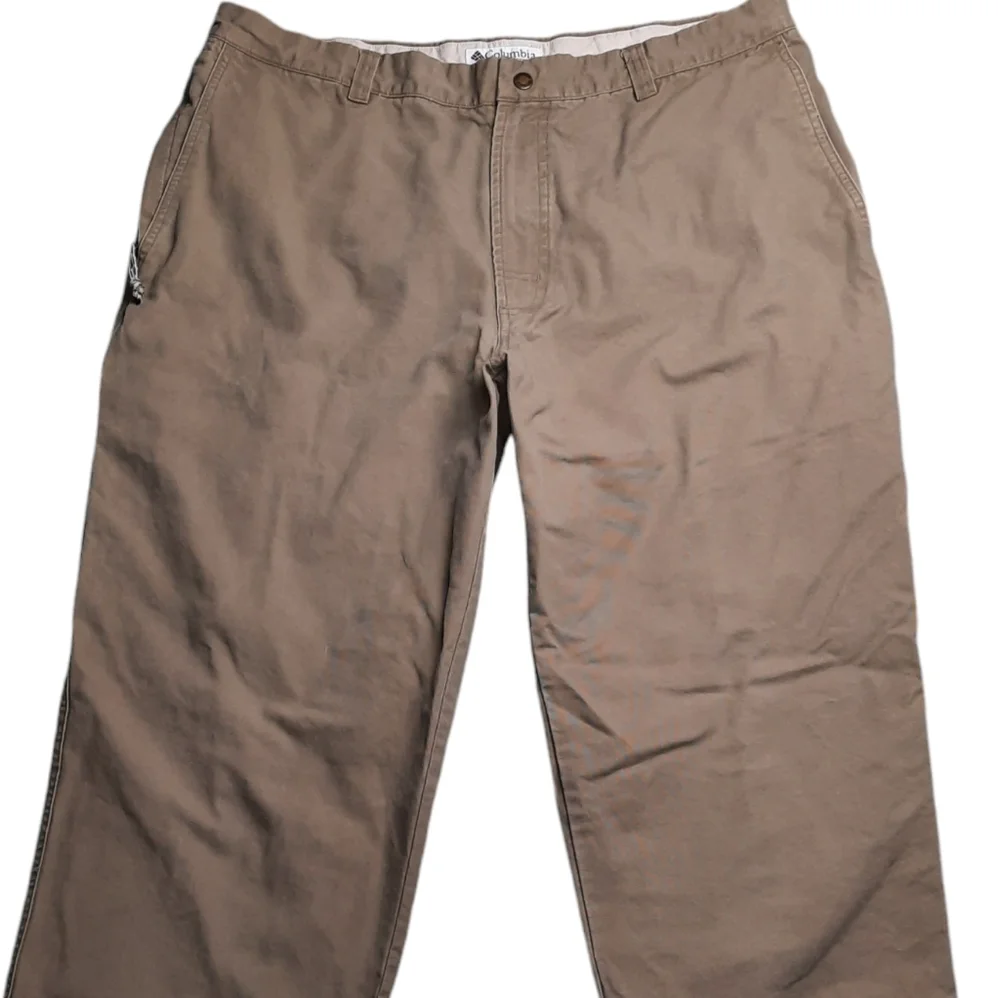 Columbia Roc Cotton Khaki Trail Pants SZ 38x30
